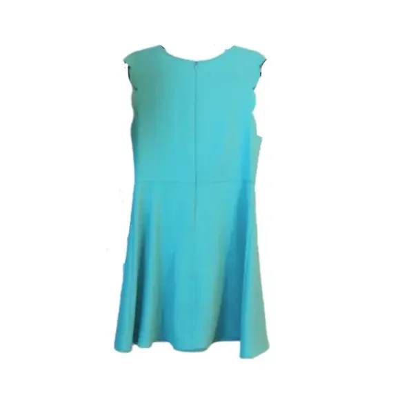Everly‎ Mint Green Size Large Scalloped Sleeve  Dress - Picture 6 of 8
